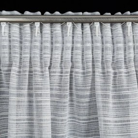 ZÁCLONA ARIA NA PÁSKE 140X300 CM SIVÁ