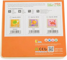 Puzzle na podložke Viga 50146 krab