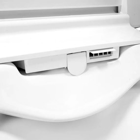 Mereo Mereo, WC s integrovaným elektronickým bidetom, RIMLESS, 592x380x430 mm, keramické, so sedátkom, MER-VSD110S2