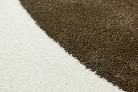 Koberec CLARA 02923A krémový / hnedý