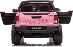 JOKOMISIADA Elektromobil Toyota Hilux pre 2 osoby, model PA0250 ružové