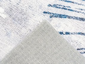 Koberec Roma – sivý s abstraktným vzorom, obdĺžnikový tvar Rozmer: 120x170 cm