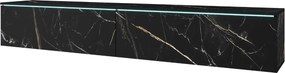 TV skrinka mramor LED san sebastian Lowboard D180