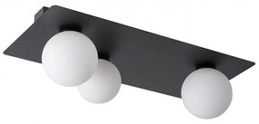 Stropné svietidlo ARGON 3xG9/12W/230V čierna