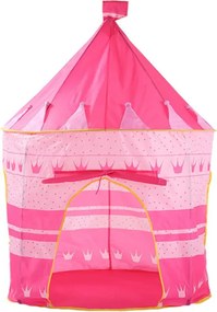 LEAN Toys Stan Princess Palace pre malú princeznú Ružový 135 x 105 cm