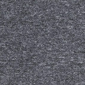 Condor Carpets, Koberec metráž Extreme 77, na mieru, šíře 4m, šedá, ab (mriežka), chodba / predsieň