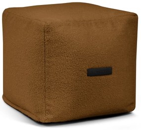 Hnedý sedací vak z textílie buklé Up! MooG – SLOWDOWN