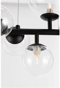 Retro luster Odillia B 65 čierna číra