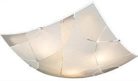 GLOBO Stropné LED svietidlo PARANJA, 40cm, hranaté