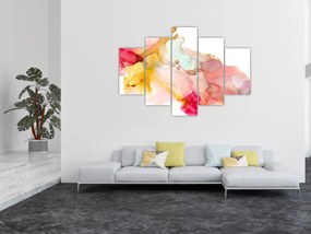 Obraz - Atramentová abstrakcia (150x105 cm)
