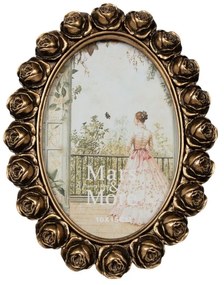 Drevený fotorámik z mangového dreva  - 15*2*20cm / 10*15 cm