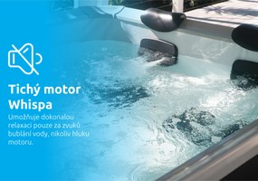 Mspa | Bazén vírivý MSPA OSLO AMBER AERO PLUS- F-AM063WAP | 11400305