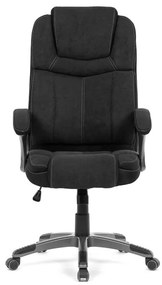 Autronic BONTEC Kancelárske kreslo, hojdací mechanizmus, čierna látka, KA-C715 BK2 Farba: Šedá