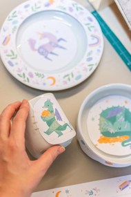 Bella Rose Porcelánový hrnček Drak 300 ml