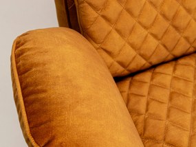 Tudor Velvet kreslo zlaté