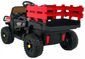 RAMIZ Elektrické autíčko -  Farmer Pick-Up - červené - 2x35W - 12/7Ah - 2023