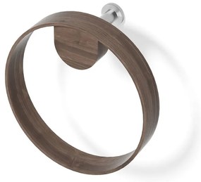 Nástenný držiak na uterák z orechového dreva Wireworks Yoku