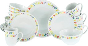 XXXLutz KOMBINOVANÝ SERVIS Happy Birthday 20-dielne Creatable - Online Only bytové doplnky - 007768064801