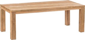 DEOKORK Teakový stôl FLOSS RECYCLE 180 - 300 × 90 - 110 cm 250 × 100 cm