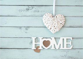 Sklenený obraz - I love home (70x50 cm)