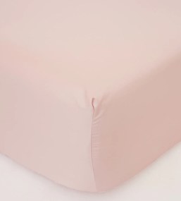 Saténová plachta Diana 140 × 200 cm -  púdrová