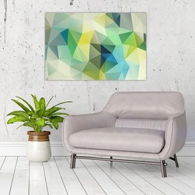 Obraz geometrické abstrakcie (90x60 cm)