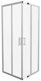 Sprchovací kút maxmax MEXEN RIO transparent - 90x90 cm, 860-090-090-01-00