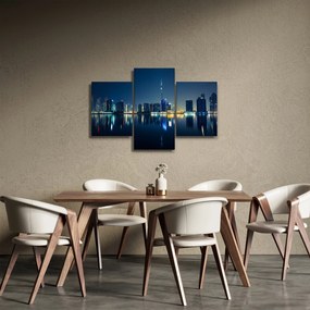 Obraz nočného mesta (90x60 cm)