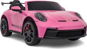 Elektrické autíčko Porsche 911 GT3 STRONG MP4 ružové
