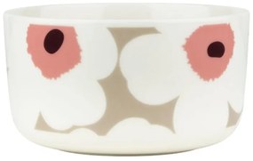 Miska Oiva Unikko 0,5l, béžovo-ružová