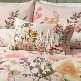Bavlnený dekoračný vankúš 30x50 cm Countryside Floral – Catherine Lansfield