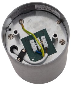 Moderné zapustené bodové svetlo tmavosivé GU10 50 mm výkyvné - Rondoo Up