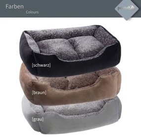 Petstuff pelech pre psa, veľkosť M, 65 x 48 x 19 cm, čierny