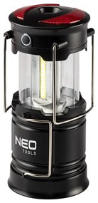 NEO TOOLS Batériové kempingové svetlo 200 lm 3xAA 3 v 1 COB LED 99-030