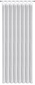 ZÁCLONA NA PÚTKACH ALEXANDRA 140X250 CM BIELA
