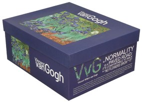 Porcelánová šálka s podšálkou Van Gogh Irises 250 ml sada 2ks