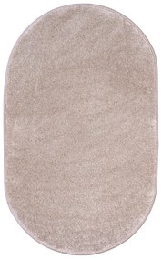Vopi, Kusový koberec Laguna béžová ovál, 160x240 ovál, béžová, obývacia izba