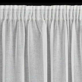 Moderná záclona s jemnou štruktúrou zdobená zlatou potlačou Šírka: 140 cm | Dĺžka: 270 cm
