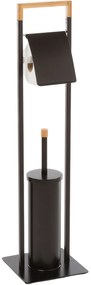 Spirella Stojan na toaletný papier so štetkou Chic 75 x 19 x 19 cm, čierna