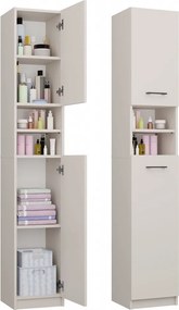 Vysoká koupelnová skříňka Marbela kašmírová