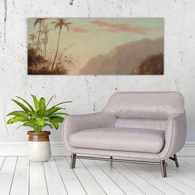 Obraz - Camille Pissarro, A creek in st. Thomas (Virgin Islands), reprodukcia (120x50 cm)