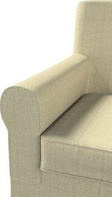 Poťah na kreslo Ektorp Jennylund farba produktu béžová látka zapletaná
