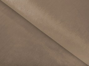 Biante Veľký zamatový oválny obrus Velvet Premium SVP-034 Kávovo hnedý 200x260 cm