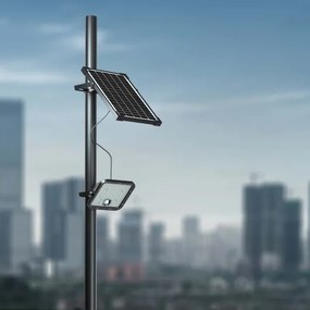 LED solárny reflektor so senzorom LED/30W/6,4V 4000K