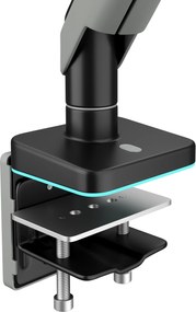 Držiak na 49" monitor, šedý/čierny LED RGB X-ARM