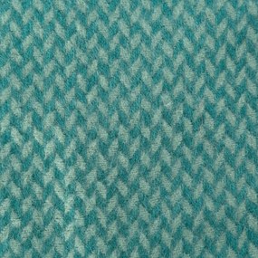 Deka AKRYL so strapcami, mätová / tyrkysová