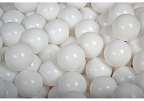 Sivomodrý zamatový bazénik s loptičkami ø 90x30 cm Montessori – Meowbaby