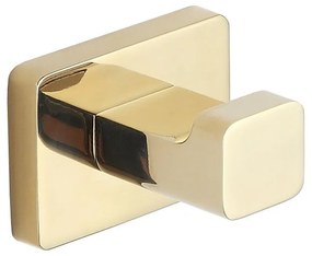 Mexen príslušenstvo, ASIS držiak na uteráky, 1-háčik, zlatá, 7017635-50