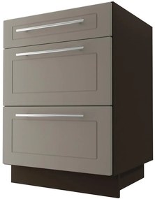 Kuchynská skrinka D3E/60 Quantum beige mat/lava