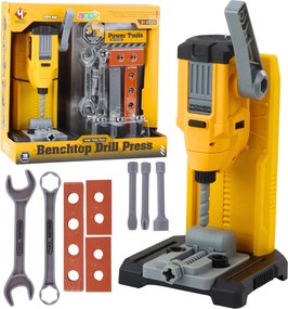 LEAN Toys Dielňa malého majstra Stolné vŕtacie náradie Príslušenstvo 18 el.